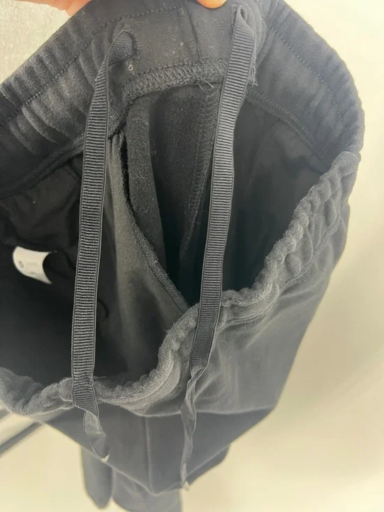 Buff Bunny Black Jogger Sweatpants Size Small High Rise Athletic Lounge Pants - Picture 6 of 9